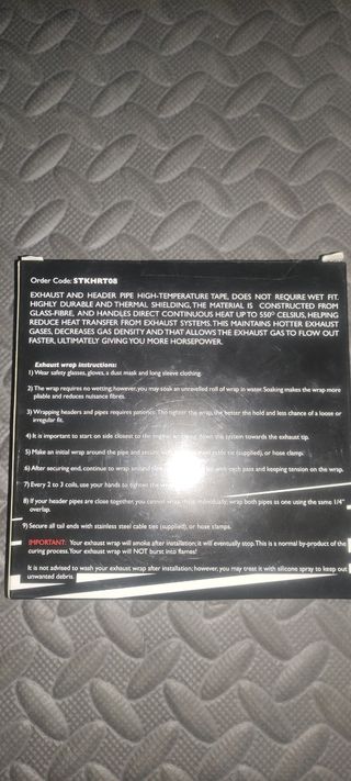 EXHAUST WRAP
