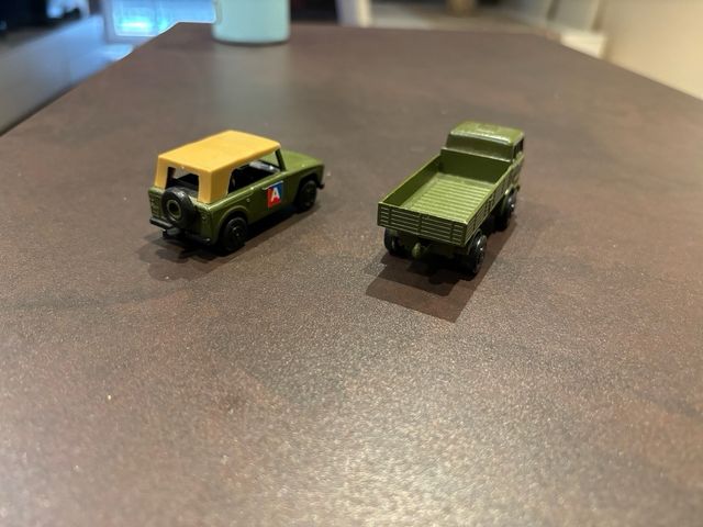 Pack Vintage Matchbox Superfast Mercedes y jeep