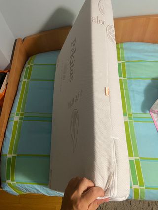 Colchón cuna de viaje gordito y firme
