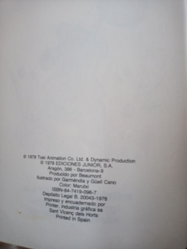 Mazinger Z libro tebeo