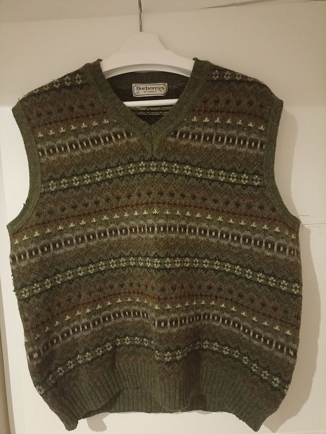 Chaleco Burberry original