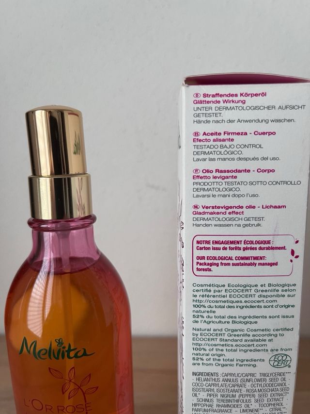 Melvita olio snellente rimodellante 100ml