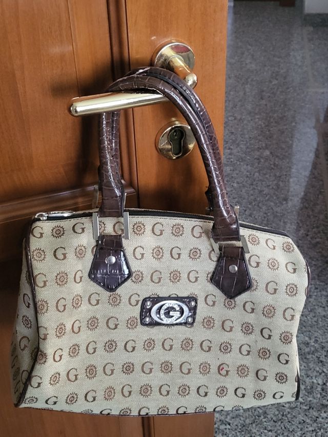 Borsa a bauletto avana