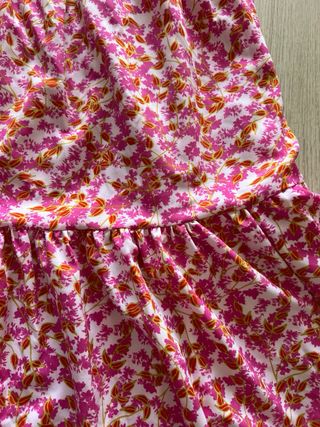 Vestido largo flores