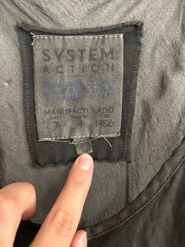 Vestido de seda corto talla L de surkana