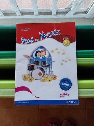 Libro feel the music 5 primaria pearson