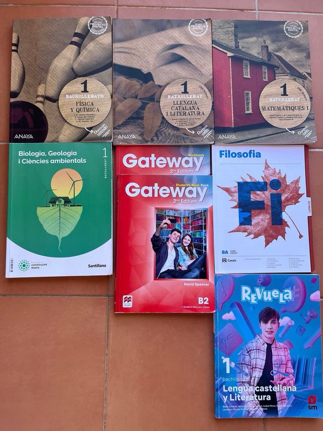 Libros Primero Bachiller Científico