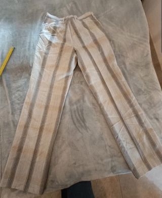 Pantalón Burberry Lino Talla 42