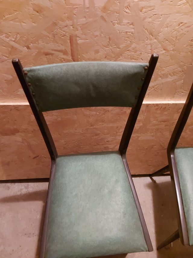 Coppia sedie vintage anni 60