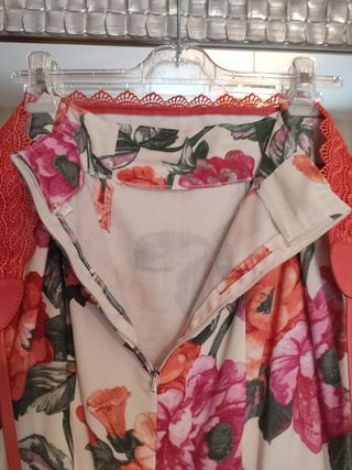 Conjunto Falda flamenca y Camisa a juego 
