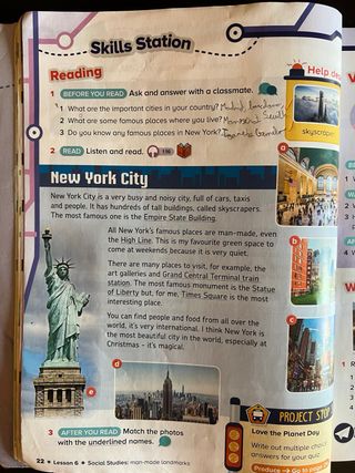 3 Libros de inglés de 4 primaria