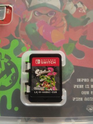 Juego splatoon 2 switch