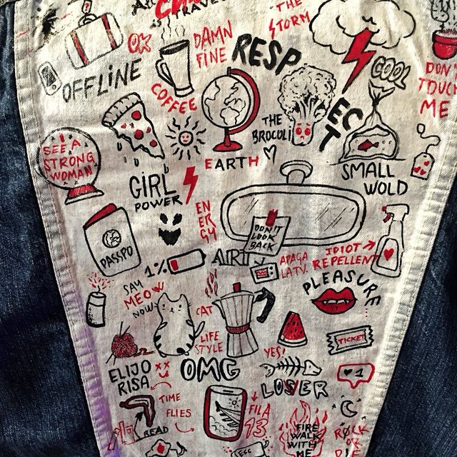 Tejana CUSTOM detalles iconos