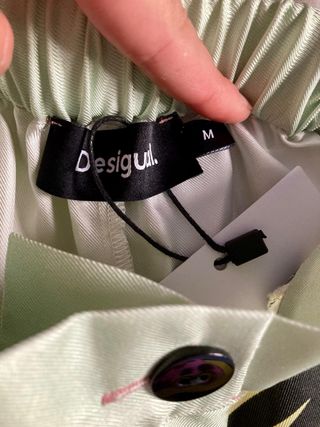Pantalón seda orquídeas Christian Lacroix Desigual