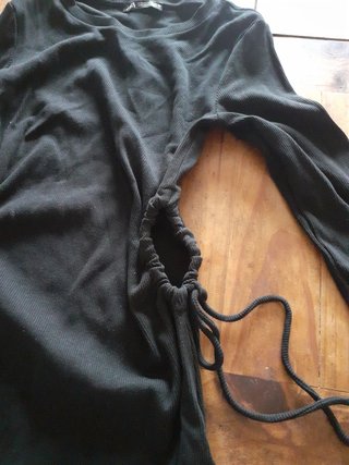 Vestido Zara ajystado manga larga