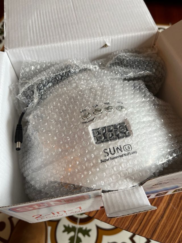 Lampara de uñas 150w led/uv 