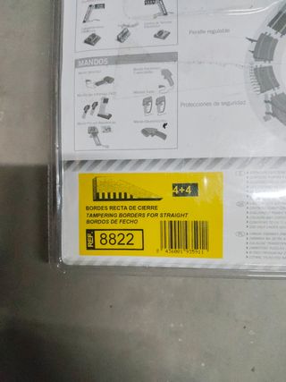 Scalextric bordes pianos recta