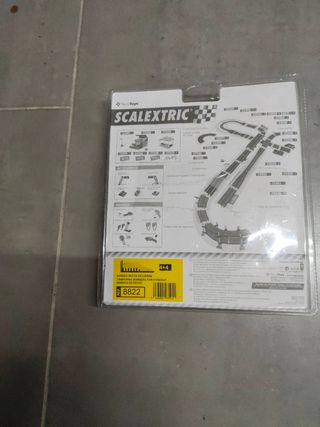 Scalextric bordes pianos recta