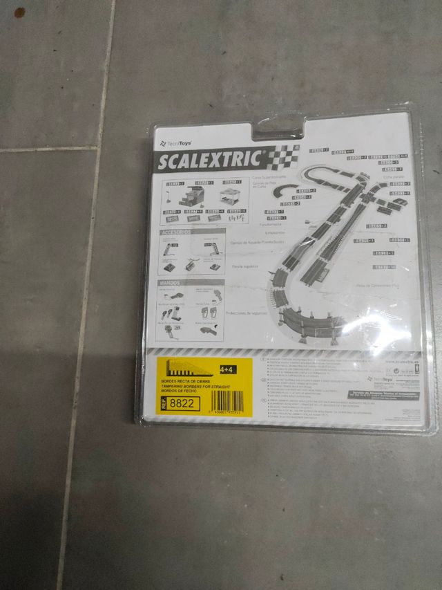Scalextric bordes pianos recta