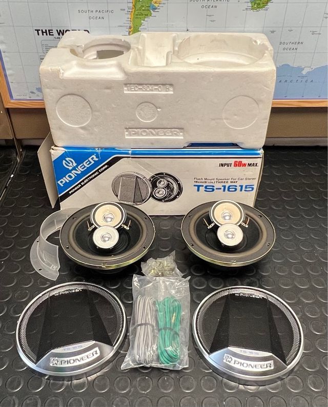 PIONEER TS-1615 16cm 6.5" 60W CAR SPEAKERS 3 WAY