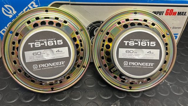 PIONEER TS-1615 16cm 6.5" 60W CAR SPEAKERS 3 WAY