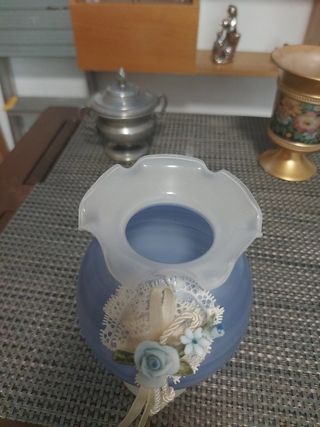 Vaso in vetro malpeso