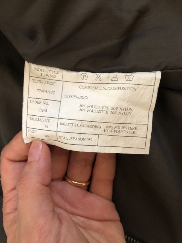 Giacca uomo invernale