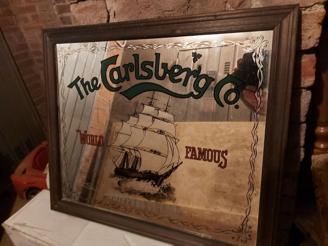 Specchio Publicitario Carlsberg beer vin