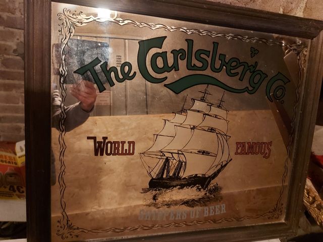 Specchio Publicitario Carlsberg beer vin