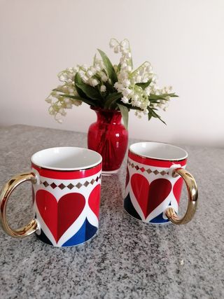 tazze mug Bialetti decoro cuori