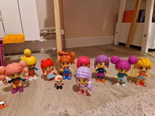 Pinypon:hotel invierno, coche,pizzeria