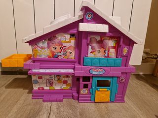 Pinypon:hotel invierno, coche,pizzeria