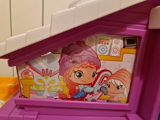 Pinypon:hotel invierno, coche,pizzeria