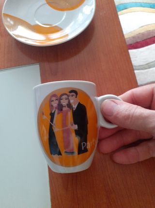 Juego taza cafe