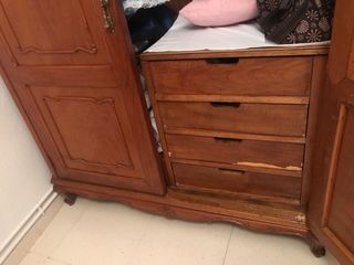 Dormitorio antiguo completo