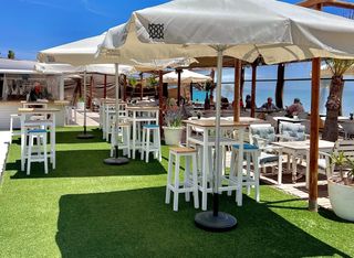 mesas altas bar taburetes nuevos