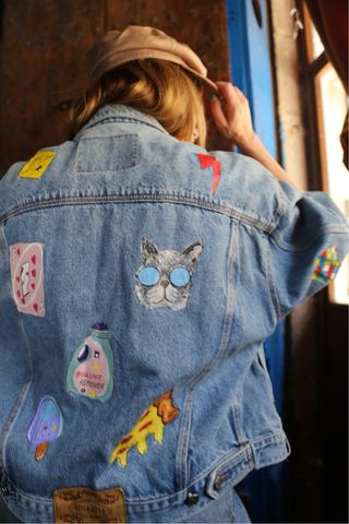 Tejana CUSTOM parches iconos