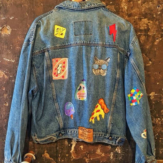 Tejana CUSTOM parches iconos