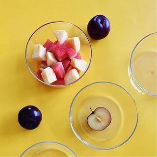 3 Piezas cuenco tazón helado frutas SIN ESTRENAR