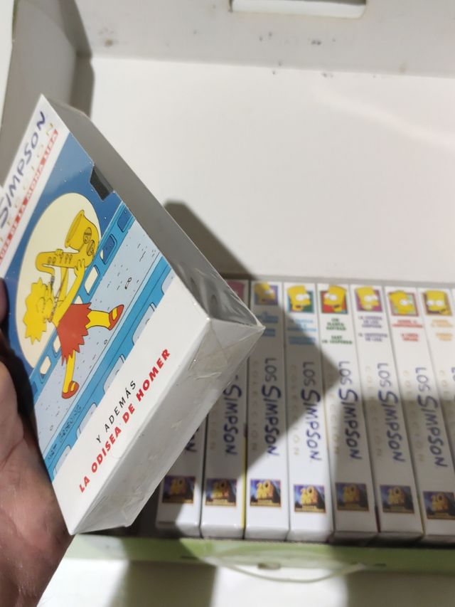 COLECCION SIMPSONS VHS 11 PRECINTADOS