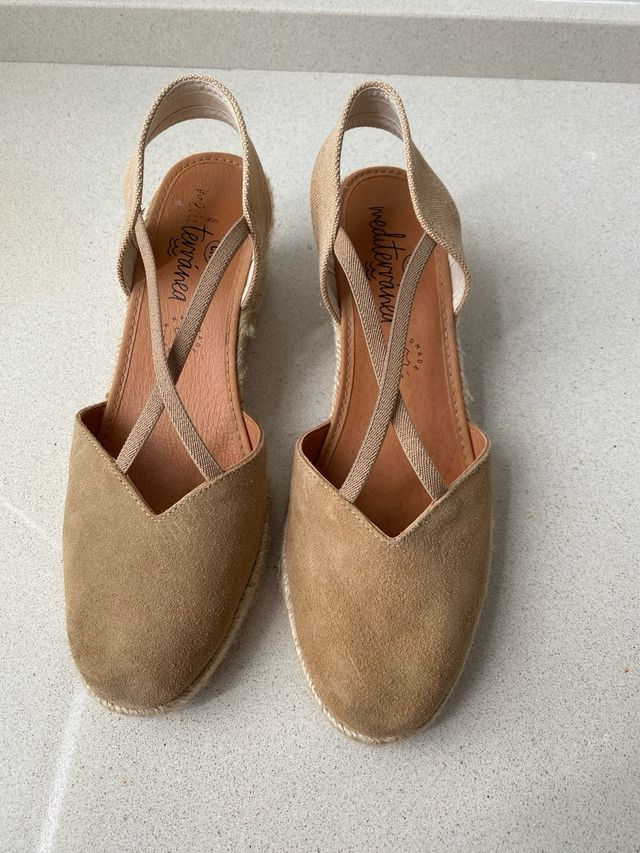 Alpargatas de tacón medio