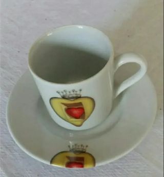 Juego de café de Dalí "EL CORAZÓN REAL"