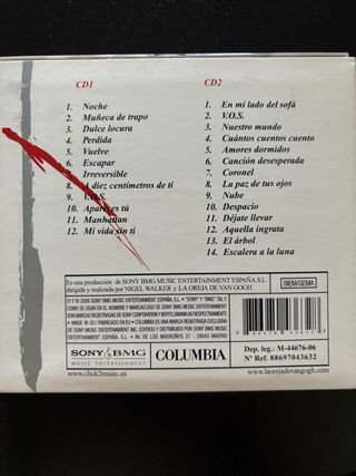 Doble CD Más guapa guapa La Oreja de Van Gogh