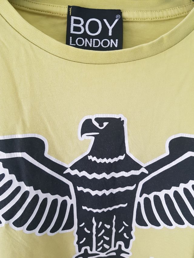 T-shirt gialla Boy London
