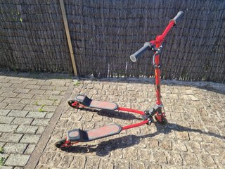 Patinete plegable tipo tijera
