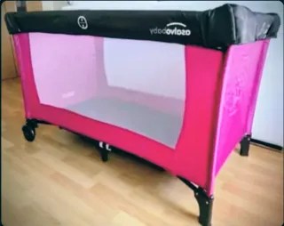 Cuna de viaje + colchón Asalvo