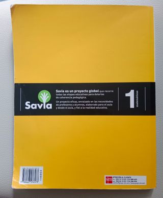 Libro matemáticas 1 bachillerato 