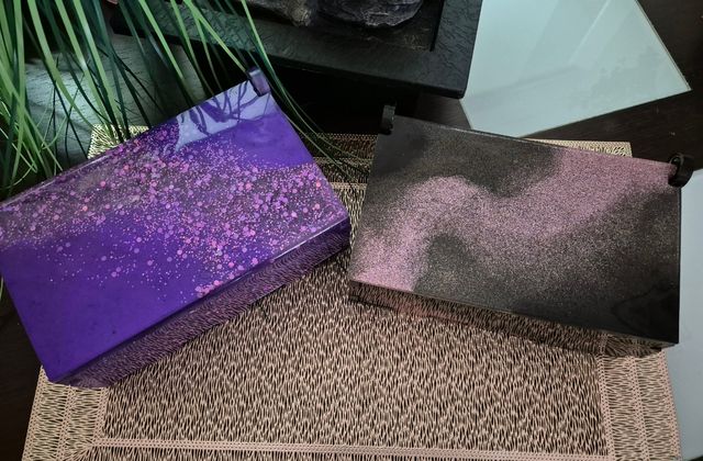 Caja resina personalizada