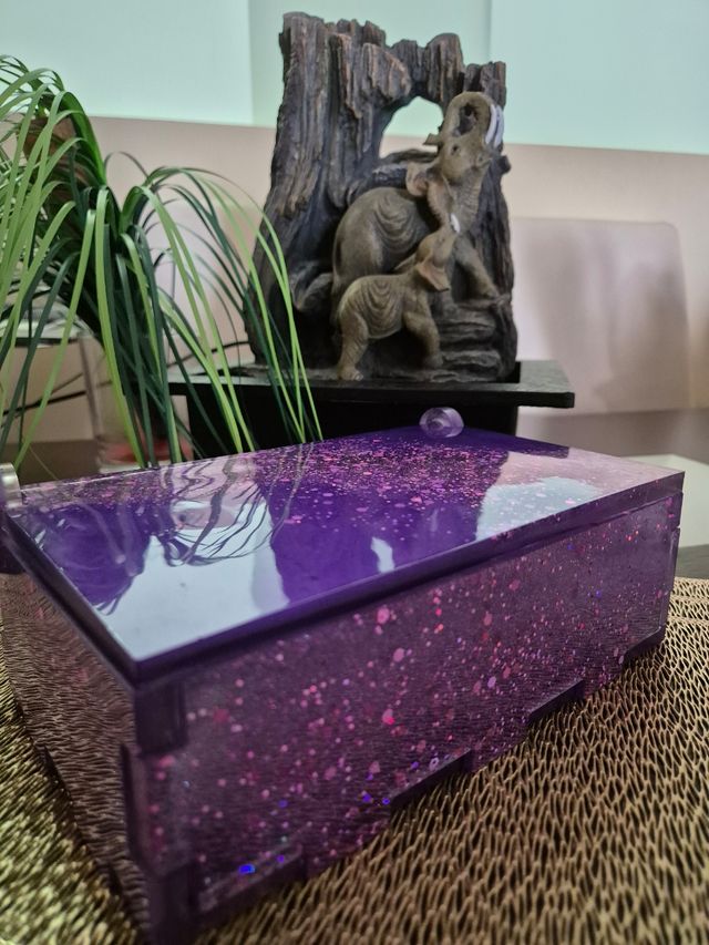 Caja resina personalizada