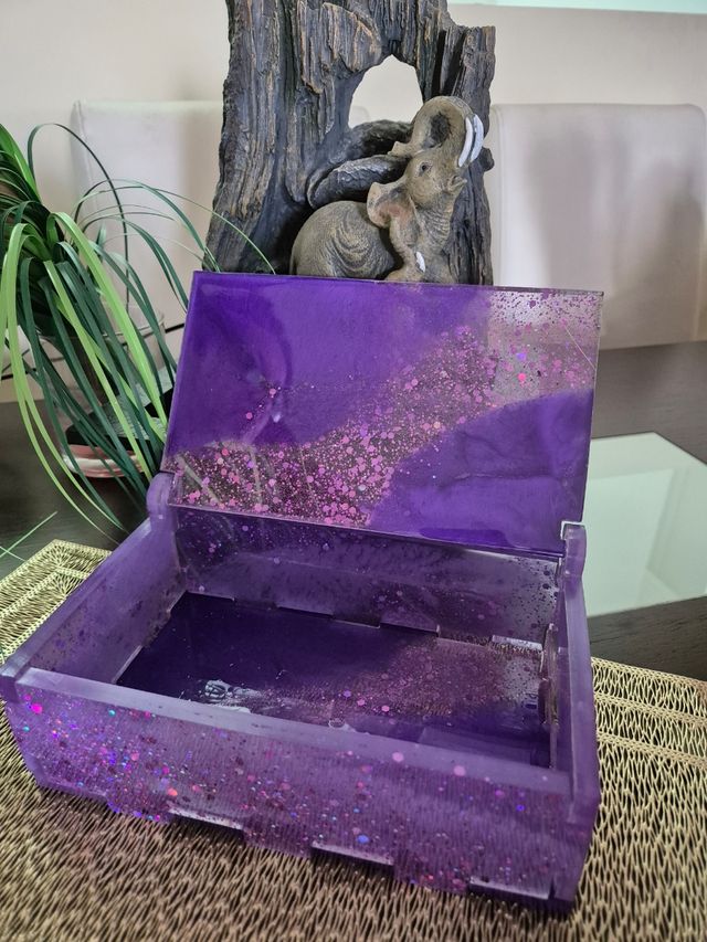 Caja resina personalizada